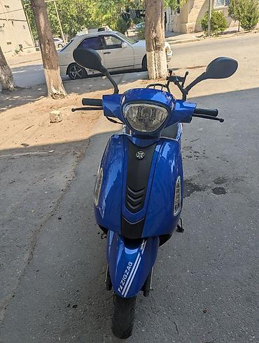 uşaq skuterləri: Məhsul: ZIGZAG benzinli skuter Təsvir: - Rəng: mavi, qara detal və — 3