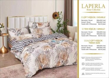 Pastel dəstləri: Laperla yataq dəsti. Parça pambıqdır Ölçü tək nəfərlik Çxol 160*220 — 19