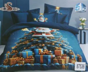 Ostalo: ☃️Novogodišnje posteljine iz 7 delova ☃️Čaršaf-220*240 ☃️Jorganska — 7