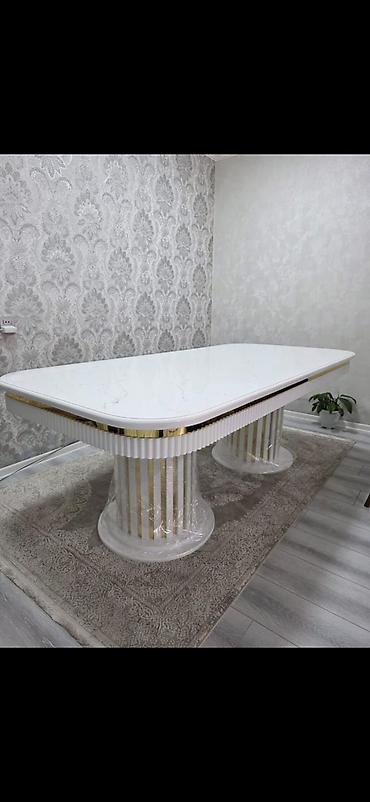 bar stolu: Qonaq masası, Yeni, Açılmayan, MDF, Oval masa — 1