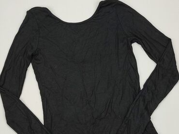 bluzki czarne z koronka: Bluzka H&M, L (EU 40), stan - Idealny