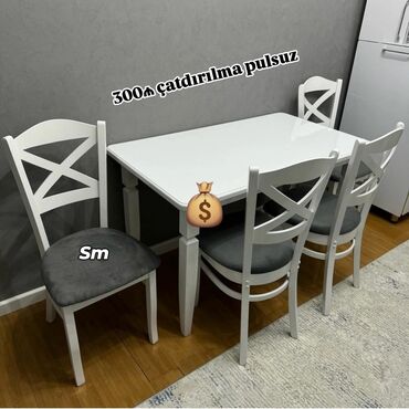 Divan və masa dəstləri: Yeni, 4 stul lalafo.az -da Divan və masa dəstləri: Yeni, 4 stul