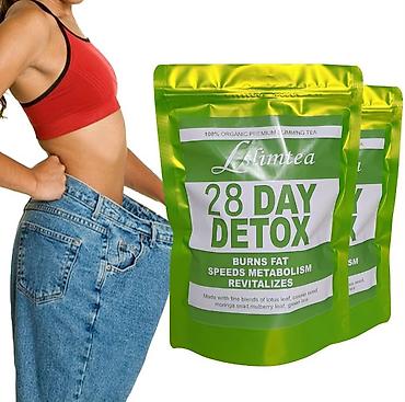 бодрость: LSlimtea 28 Day Detox — травяной детокс-чай на 28 дней. Особенности — 1