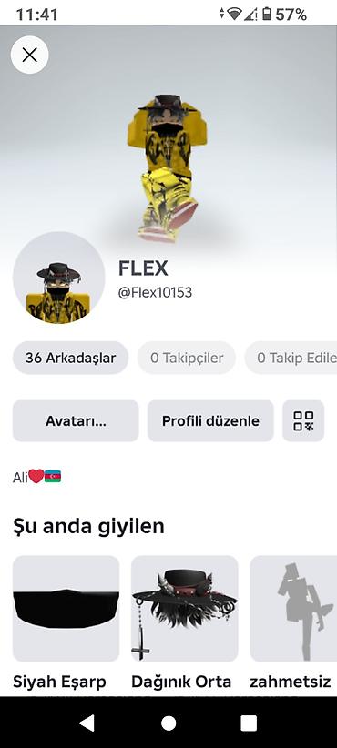 animator geyimi: Roblox avatar dəsti – “FLEX” üslubu - Platforma: Roblox Avatar Editor — 1