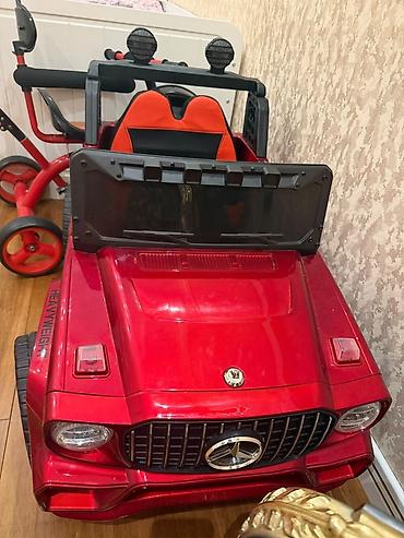 Детские электрокары: Uşaq üçün elektrikli minik maşını, Mercedes üslubunda dizaynla təqdim — 1