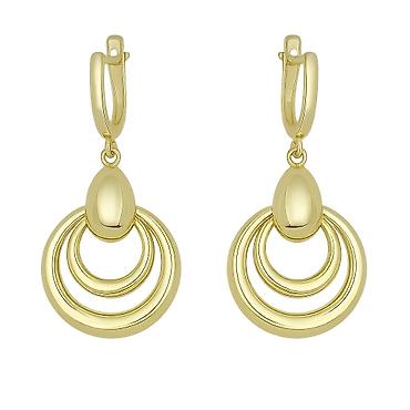 Серьги: Серьги, Проба 585, Без вставки, Жемчуг, Опал, Женские, Ручная работа, Парный набор, Винтажный стиль, Новый — 15