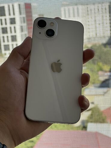 телефоны под востоновления: IPhone 13, Б/у, 128 ГБ, Белый, 100 %