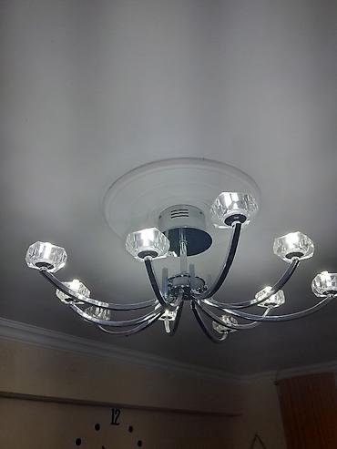Led Çılçıraq, 4 və daha çox lampa, Metal