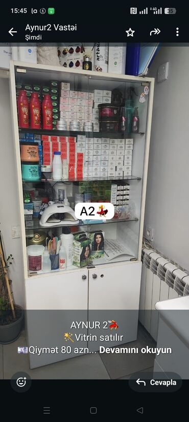 деталировка мебели: AYNUR 2💃 🪄Vitrin satılır 💶Qiymət 80 azn 🏘️Ünvan elimlər akedemiyası