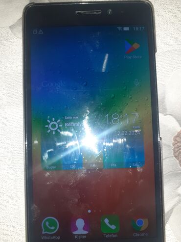 lenovo a850i: Lenovo A7600, 8 GB, rəng - Qara, Sensor