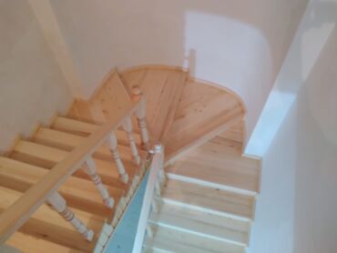 Pilləkən məhəccərləri: Taxta pilləkənlərin və taxta qapıların yığılması.Zəmanət var! Sərfəli̇ — 19