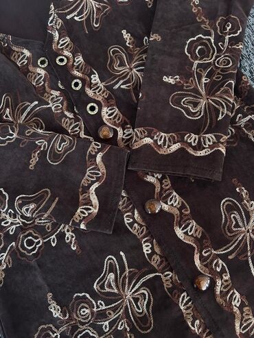 велюровые платья для полных: Күнүмдүк көйнөк, Күз-жаз, Кыска модель, Велюр, Бохо, 4XL (EU 48)