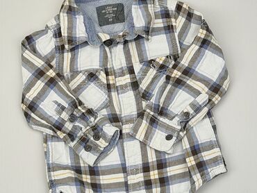 Shirts: Shirt 2-3 years, condition - Good, pattern - Cell, color - Multicolored