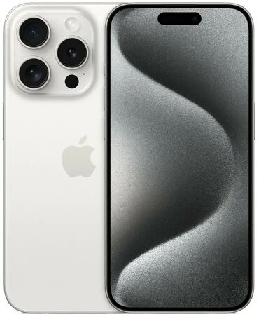 Apple iPhone: IPhone 15 Pro Max, Колдонулган, 512 ГБ, Natural Titanium, Коргоочу айнек, Каптама, 100 %