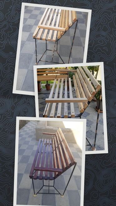 Mətbəx mebeli: Sənaye üslubunda metal-taxta mebel dəsti və fərdi hazırlanma xidməti — 14