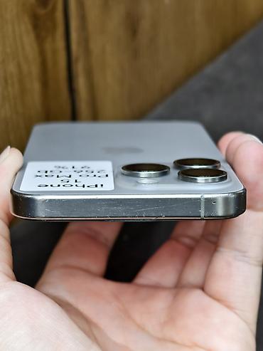 iphone 17 pro 512: IPhone 15 Pro Max, Б/у, 256 ГБ, Natural Titanium, 91 % — 6