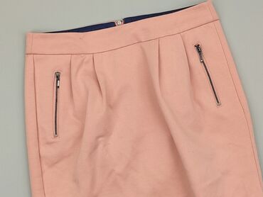 spódnice ołówkowe czarne skórzane: Skirt, Reserved, M (EU 38), condition - Good