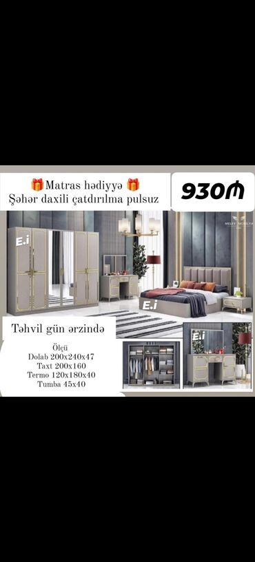 Yataq otağı dəstləri: Təknəfərlik çarpayı, Tumba, Rusiya, Yeni — 5