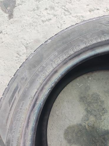 385 55: Шины 235 / 55 / R 19, Лето, Б/у, 1 шт, Легковые, Корея, Kumho — 1