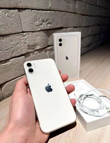 iphone 11 дешево: IPhone 11, Б/у, 128 ГБ, Белый, Зарядное устройство, Защитное стекло, Чехол, 93 %