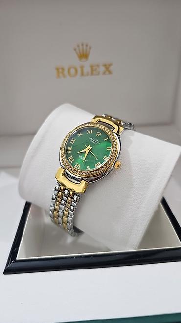 Aksesuarlar: Yeni, Qol saatı, Rolex, rəng - Gümüşü — 8
