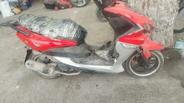 Mopedlər,skuterlər: Qırmızı rəngli skuter/skuterlə bağlı elan - DİQQƏTLƏ OXUYUN plamasi — 2