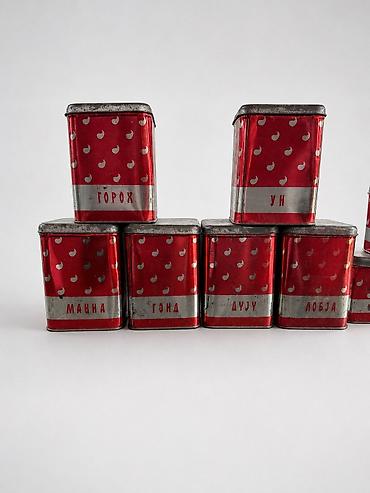 spirtli karton: SSRİ dövrünə aid, ərzaq və ədviyyatların saxlanılması üçün hazırlanmış — 2