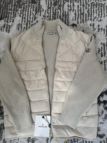 loro pian: Мужская куртка, L, Moncler, Новый, цвет - Бежевый, Самовывоз, Платная доставка — 2