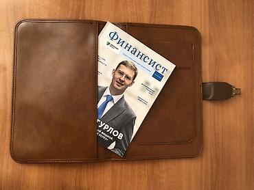 Портфели: Раритетный кожаный портфель для документов 1979 года, времен СССР — 3