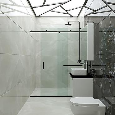 hamam ucun kafel: Hamam ve sanitar qovsaq dizayn — 4
