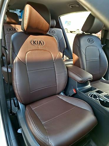 Чехлы и накидки на сиденья: Чехлы Экокожа, Kia — 1