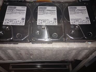 Жесткие диски, переносные винчестеры: Накопитель, Б/у, Toshiba, HDD, 2 ТБ, 3.5", Для ПК