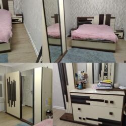 3D panellər: Yataq dəsti satılır 580₼. yaxşı vəziyyətdədir. Matrası var.Ünvan Köhnə