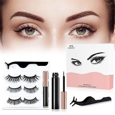 💕 Cena 1400dinara 🌸Magnetne trepavice set + magnetni ajlajner Set od 3