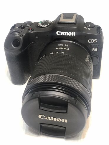 Фотоаппараты: Canon r8. rf24-105 f4 -7.1 IS STM 2023 года выпуска. полный кадр. без