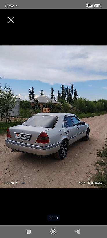 мата секыл: Mercedes-Benz C-Class: 1993 г., 1.8 л, Кол менен иштөөчү, Бензин, Седан — 2