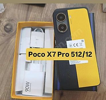 Poco X7 Pro, Б/у, 512 ГБ, цвет - Желтый, 2 SIM