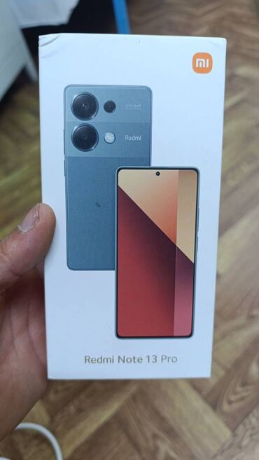 redmi 12 g: Redmi Note 13 Pro, 512 GB, rəng - Göy, Barmaq izi