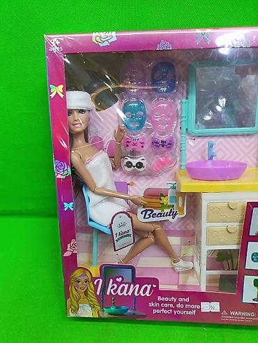 игрушки для ванны: Кукла игрушка в ванной👧 Комплектация товара: кукла, столик, зеркало — 3