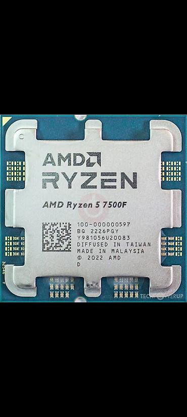 intel xeon: Процессор AMD Ryzen 5 7500F - Платформа: AM5 (LGA1718), поддержка — 1