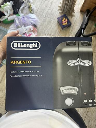 куплю тостер: Тостер De’Longhi ARGENTO (двухслотовый) с подогревом булочек — 2
