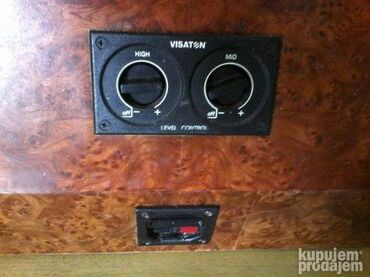 Zvučnici i stereo sistemi: Piramide "Visaton" -rotirajuce; 10"/8 oma -bas-26cm -srednji — 4