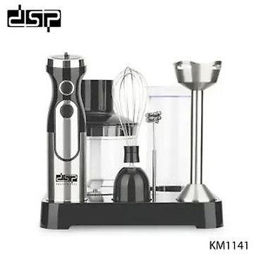 Блендеры: №: 1569 Məhsulun adı: Blender DSP KM1141 1500 W 0.5 l gümüşü-qara — 1