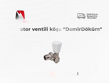 ventil: Radiator ventili köşə "DemirDöküm"Texniki Göstəricilər Brend — 1