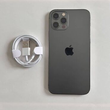 iphone 12 купить бу: IPhone 12 Pro, Колдонулган, 128 ГБ, 81 %