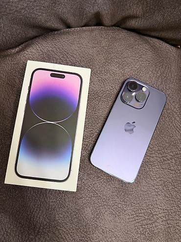 IPhone 14 Pro, 128 GB, Deep Purple, Barmaq izi, Face ID lalafo.az -da IPhone 14 Pro, 128 GB, Deep Purple, Barmaq izi, Face ID