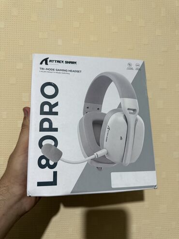 Колонки для ПК и ноутбуков: ATTACK SHARK L80PRO Simsiz Yüngül Qulaqlıqlar - 20ms Aşağı Gecikmə