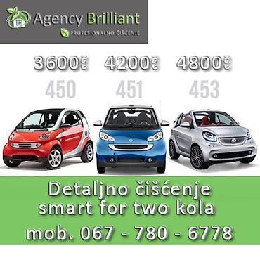 popravka obuce: Detaljno ručno i mašinsko čišćenje automobila Smart ForTwo 0 Detaljno — 1