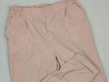 krótkie spodenki dla nastolatek: Material trousers for women, size L (EU 40)