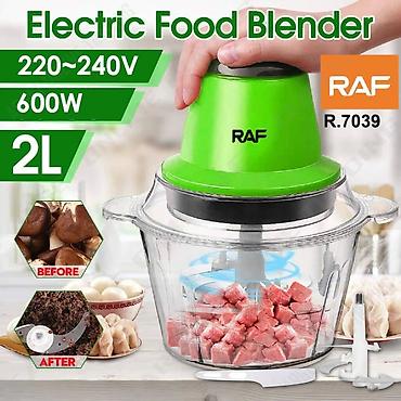 raf blender: RAF R.7039 elektrik qida blenderi - Güc: 600 W - Gərginlik: 220–240 V — 1